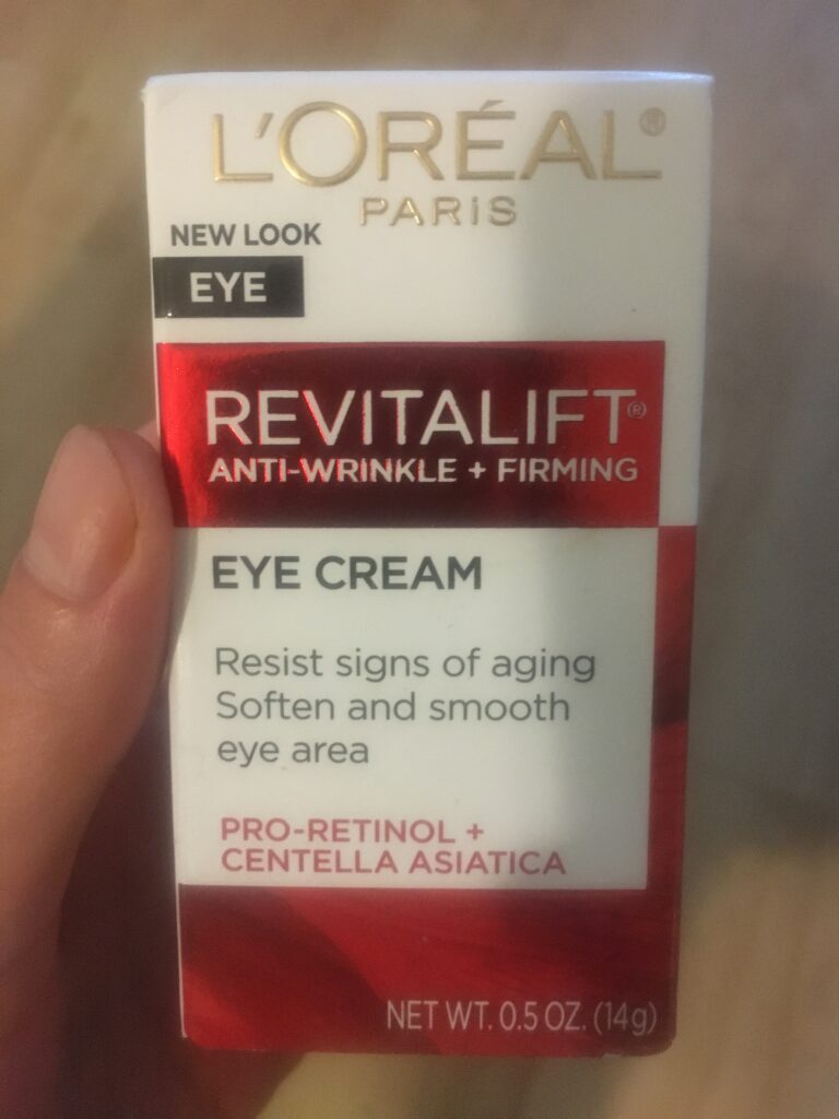 L’Oreal Revitalift Eye Cream Renuw